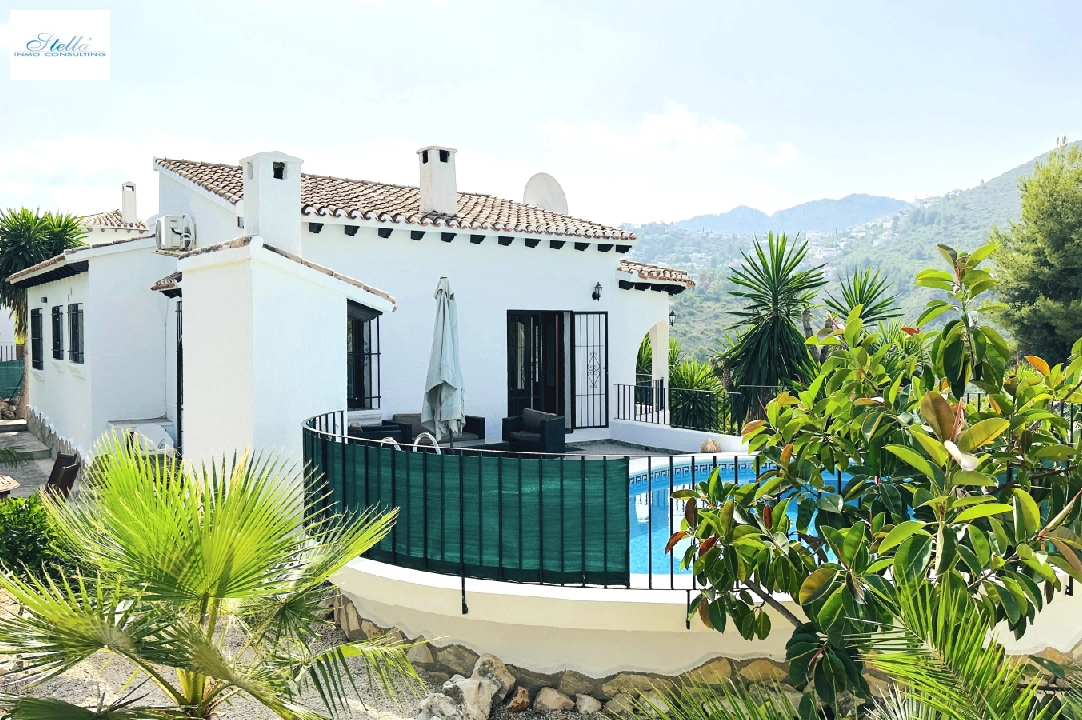 villa in Pego-Monte Pego(Monte Pego) for sale, built area 148 m², year built 2002, condition neat, + KLIMA, air-condition, plot area 618 m², 3 bedroom, 2 bathroom, swimming-pool, ref.: AS-2323-6