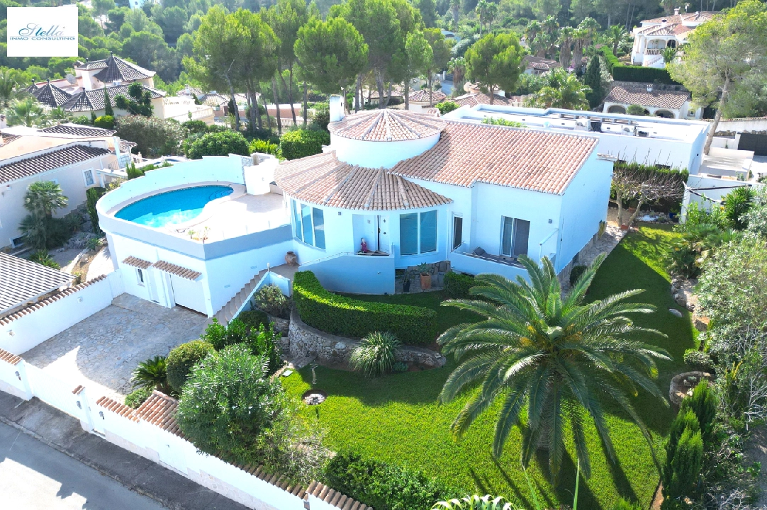 villa in Denia(Marquesa 6) for sale, built area 227 m², year built 1995, condition modernized, + central heating, air-condition, plot area 913 m², 3 bedroom, 2 bathroom, swimming-pool, ref.: AS-2423-4