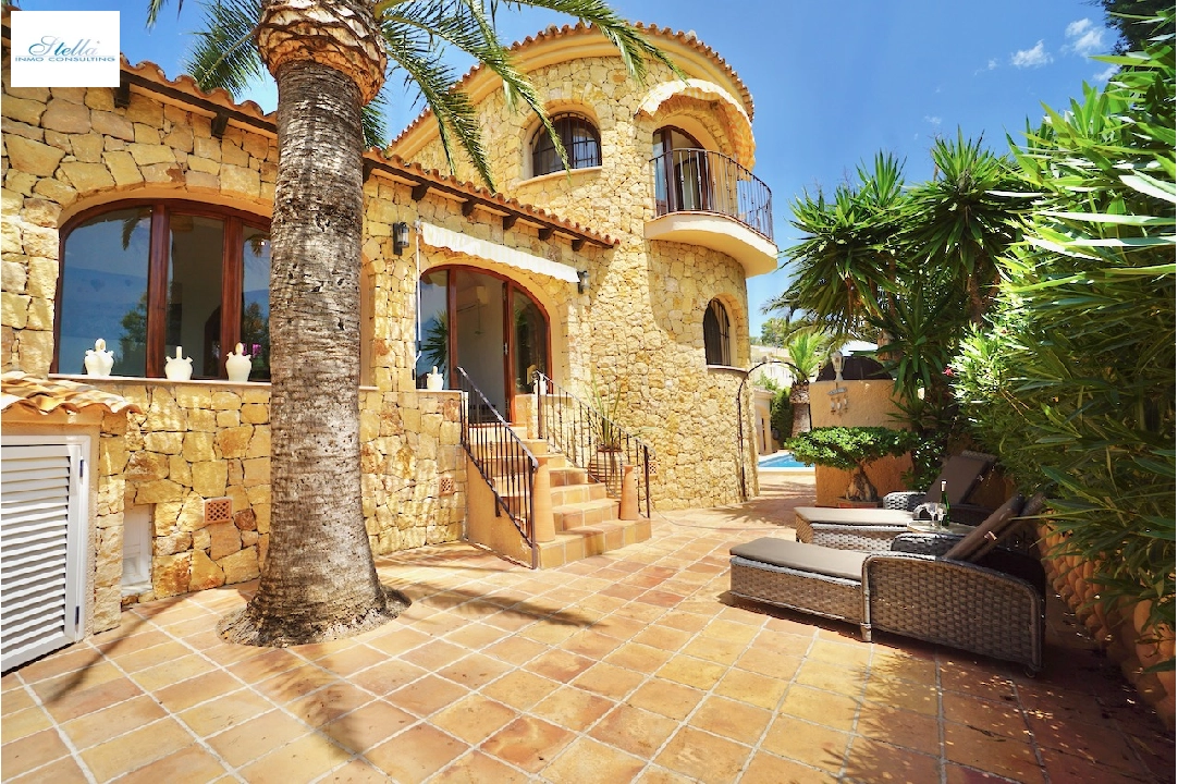 villa in Moraira(San Jaime) for sale, built area 170 m², plot area 784 m², 4 bedroom, 2 bathroom, swimming-pool, ref.: CA-H-1654-AMBE-26