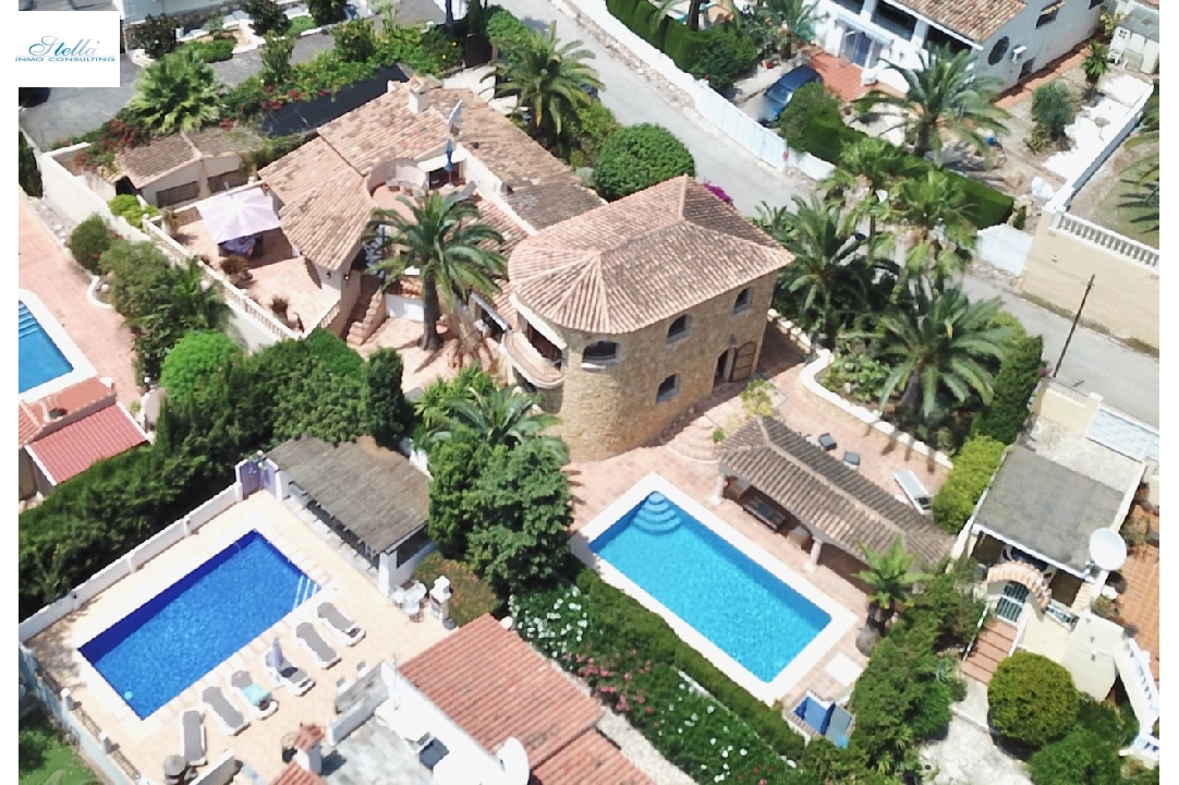 villa in Moraira(San Jaime) for sale, built area 170 m², plot area 784 m², 4 bedroom, 2 bathroom, swimming-pool, ref.: CA-H-1654-AMBE-37