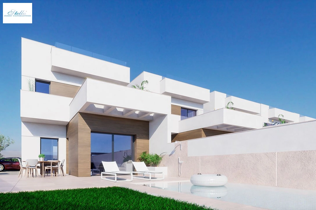 villa in Los Montesinos for sale, built area 171 m², condition first owner, plot area 219 m², 3 bedroom, 3 bathroom, swimming-pool, ref.: HA-MSN-112-E01-9