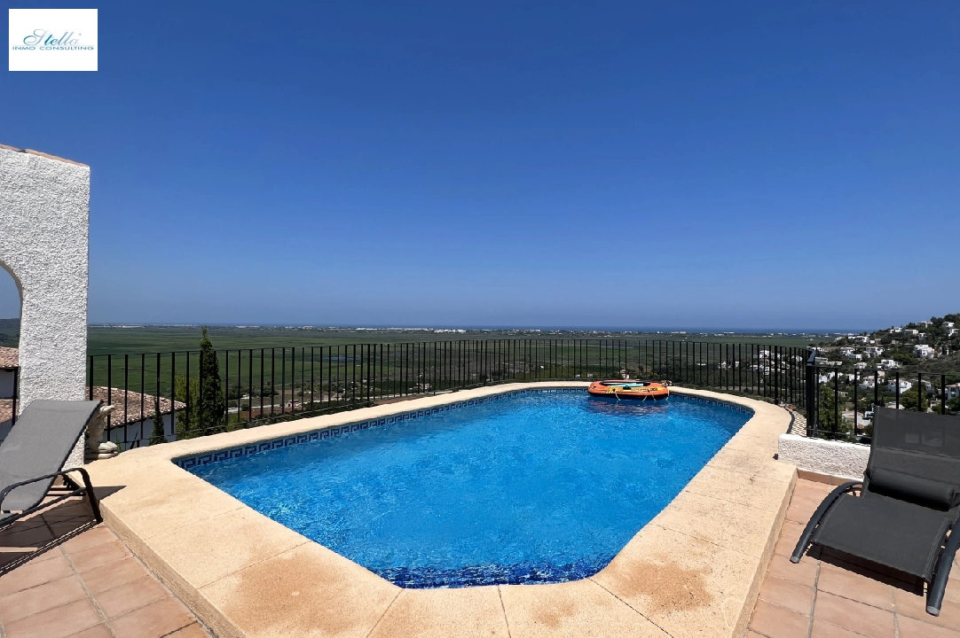 villa in Pego-Monte Pego(Monte Pego) for sale, built area 120 m², year built 2004, condition neat, + KLIMA, air-condition, plot area 1133 m², 3 bedroom, 2 bathroom, swimming-pool, ref.: RG-0423-2