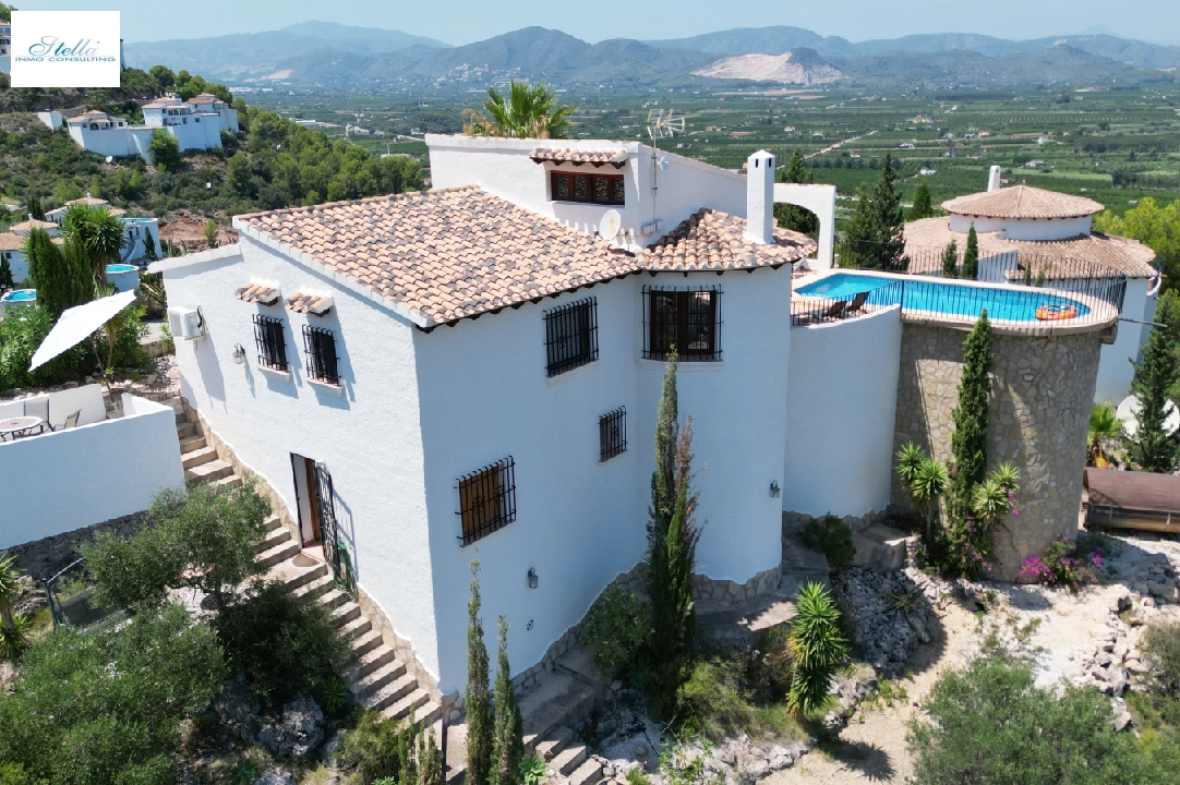 villa in Pego-Monte Pego(Monte Pego) for sale, built area 120 m², year built 2004, condition neat, + KLIMA, air-condition, plot area 1133 m², 3 bedroom, 2 bathroom, swimming-pool, ref.: RG-0423-5