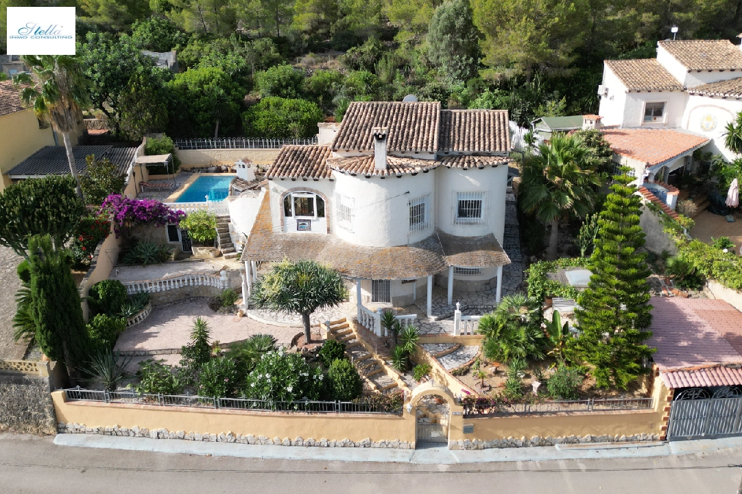 villa in Denia for sale, built area 130 m², year built 1980, + central heating, air-condition, plot area 1031 m², 3 bedroom, 2 bathroom, swimming-pool, ref.: JS-1623-1