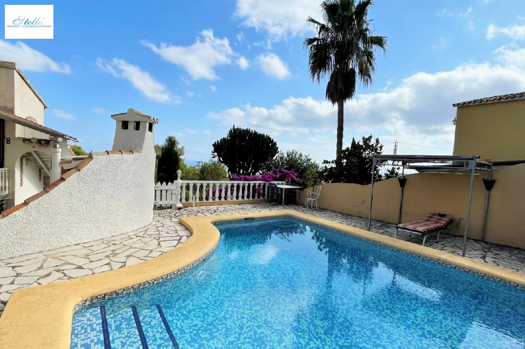 villa in Denia for sale, built area 130 m², year built 1980, + central heating, air-condition, plot area 1031 m², 3 bedroom, 2 bathroom, swimming-pool, ref.: JS-1623-2