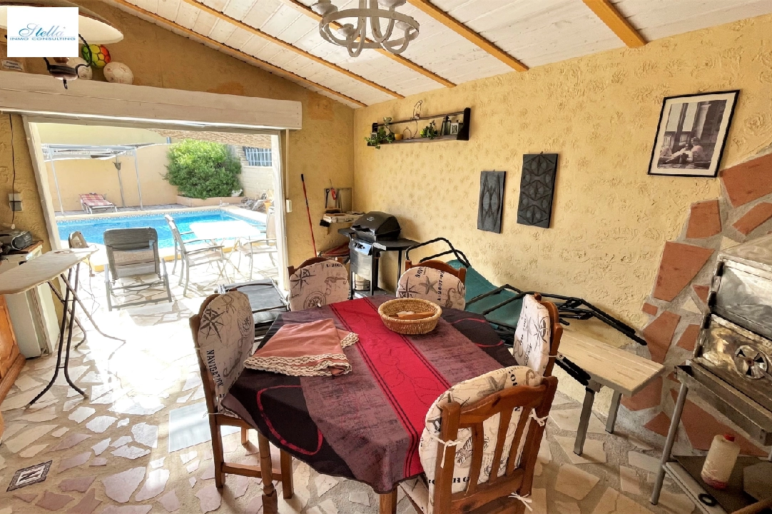 villa in Denia for sale, built area 130 m², year built 1980, + central heating, air-condition, plot area 1031 m², 3 bedroom, 2 bathroom, swimming-pool, ref.: JS-1623-24