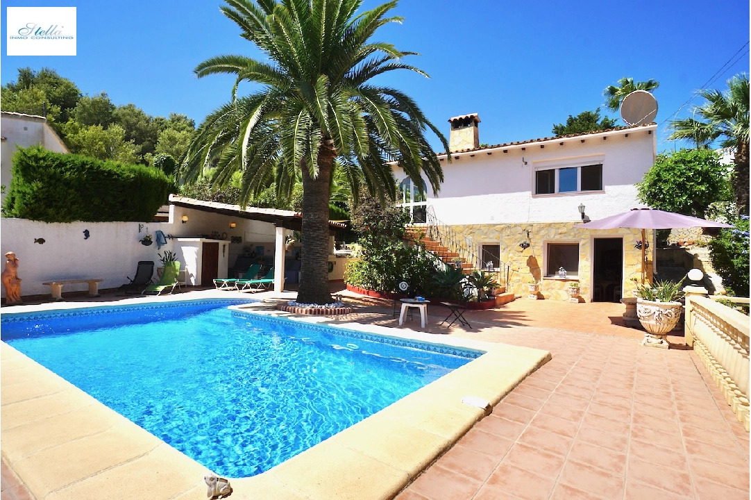 villa in Moraira(Arnella) for sale, built area 176 m², plot area 829 m², 3 bedroom, 3 bathroom, swimming-pool, ref.: CA-H-1668-AMBE-1