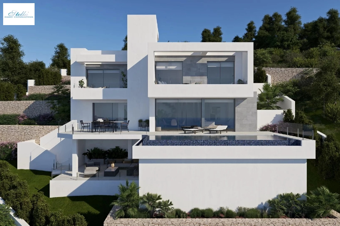 villa in Cumbre del Sol for sale, built area 320 m², plot area 805 m², 3 bedroom, 3 bathroom, swimming-pool, ref.: BS-82447847-5