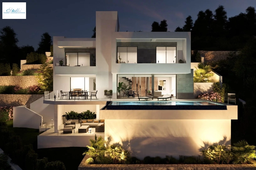 villa in Cumbre del Sol for sale, built area 320 m², plot area 805 m², 3 bedroom, 3 bathroom, swimming-pool, ref.: BS-82447847-6