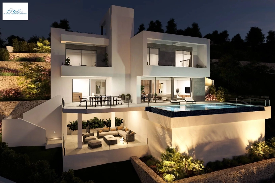 villa in Cumbre del Sol for sale, built area 320 m², plot area 805 m², 3 bedroom, 3 bathroom, swimming-pool, ref.: BS-82447847-7