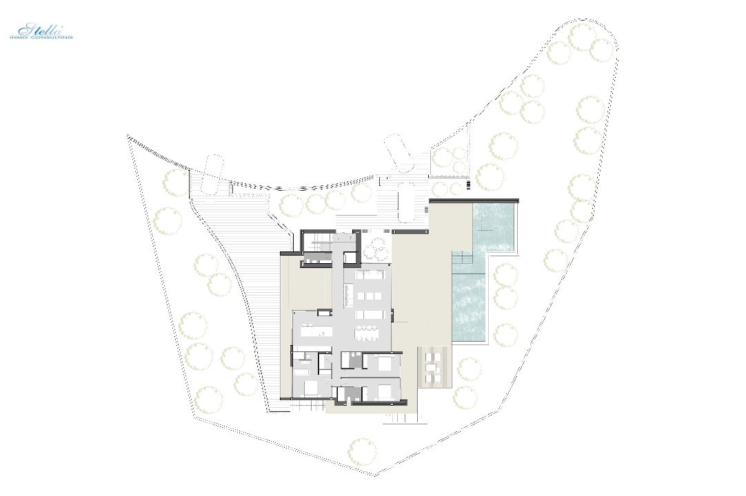 villa in Moraira(Benimeit) for sale, built area 350 m², air-condition, plot area 1601 m², 4 bedroom, 4 bathroom, swimming-pool, ref.: CA-H-1681-AMB-13