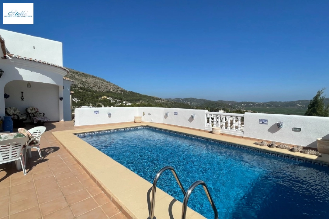 villa in Jalon(Valley) for sale, built area 134 m², year built 2003, + central heating, air-condition, plot area 624 m², 4 bedroom, 3 bathroom, swimming-pool, ref.: PV-141-01952P-15
