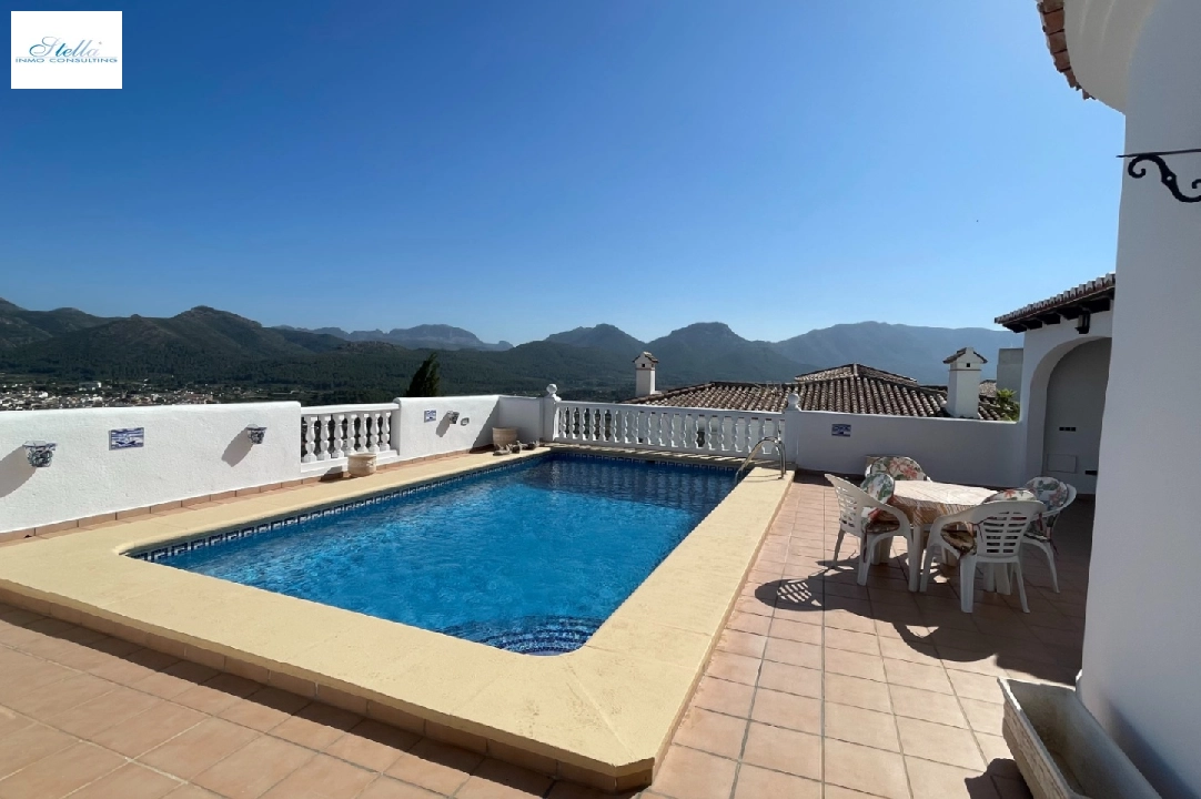 villa in Jalon(Valley) for sale, built area 134 m², year built 2003, + central heating, air-condition, plot area 624 m², 4 bedroom, 3 bathroom, swimming-pool, ref.: PV-141-01952P-17