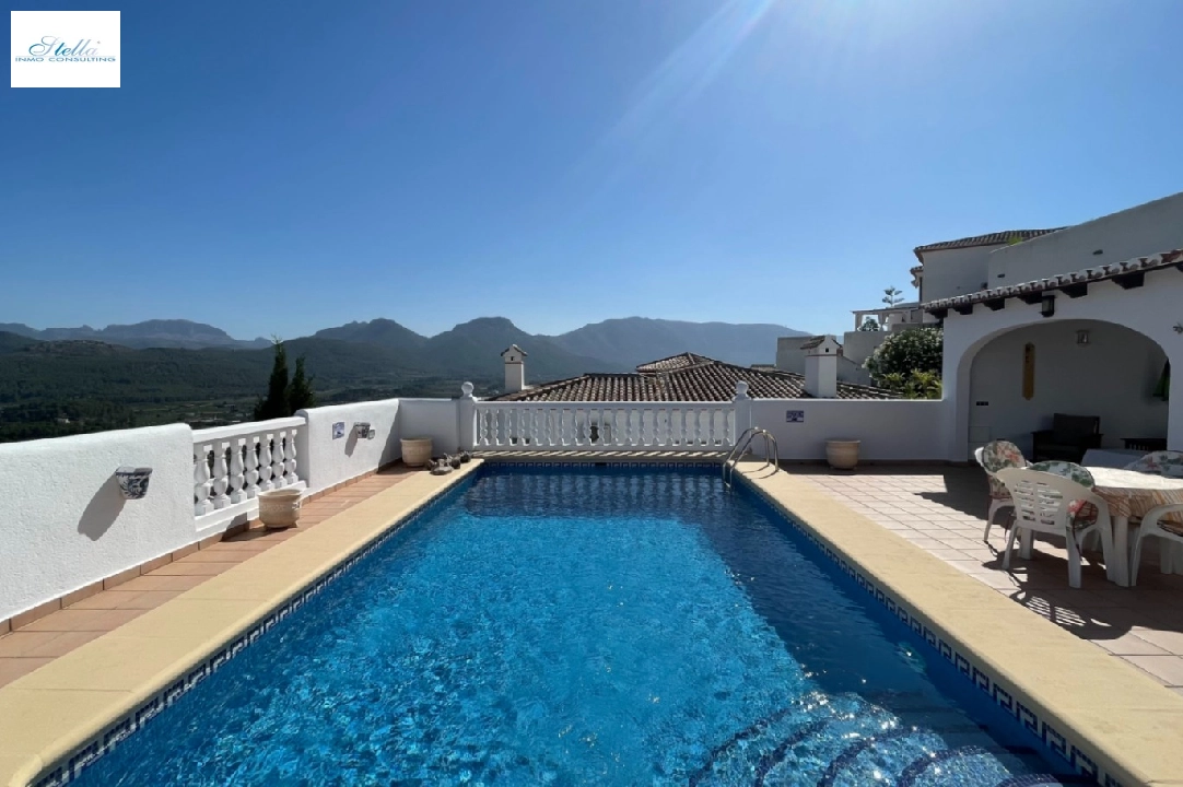 villa in Jalon(Valley) for sale, built area 134 m², year built 2003, + central heating, air-condition, plot area 624 m², 4 bedroom, 3 bathroom, swimming-pool, ref.: PV-141-01952P-20
