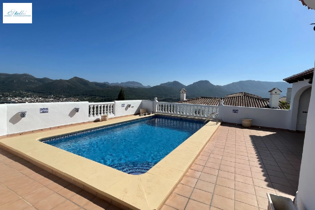 villa in Jalon(Valley) for sale, built area 134 m², year built 2003, + central heating, air-condition, plot area 624 m², 4 bedroom, 3 bathroom, swimming-pool, ref.: PV-141-01952P-40