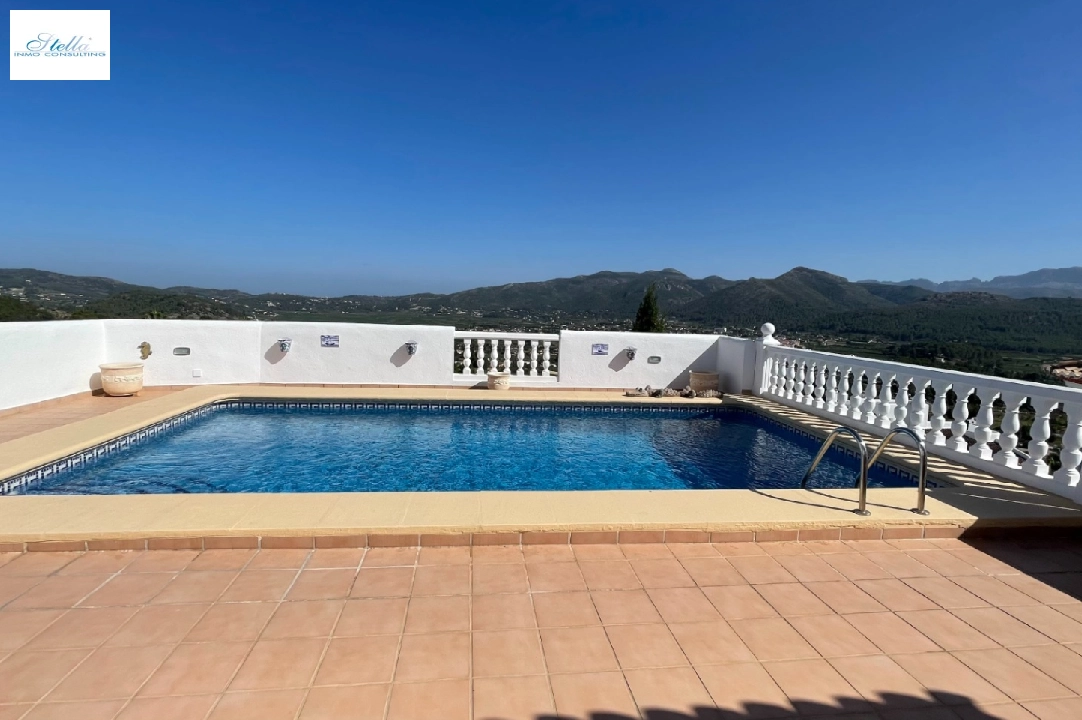 villa in Jalon(Valley) for sale, built area 134 m², year built 2003, + central heating, air-condition, plot area 624 m², 4 bedroom, 3 bathroom, swimming-pool, ref.: PV-141-01952P-47
