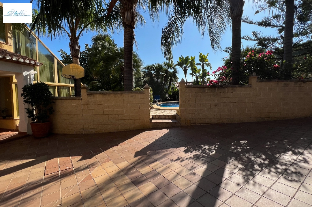 villa in Denia for rent, built area 200 m², condition neat, + central heating, air-condition, plot area 900 m², 3 bedroom, 2 bathroom, swimming-pool, ref.: D-0123-10