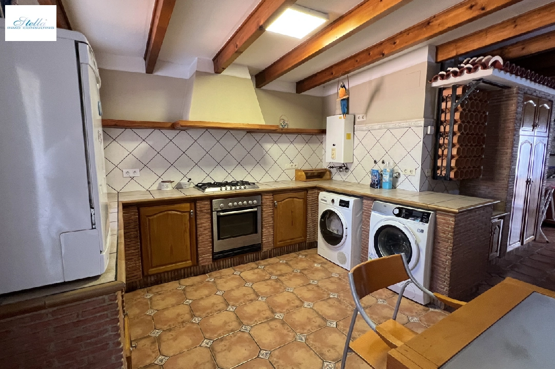 villa in Denia for rent, built area 200 m², condition neat, + central heating, air-condition, plot area 900 m², 3 bedroom, 2 bathroom, swimming-pool, ref.: D-0123-42