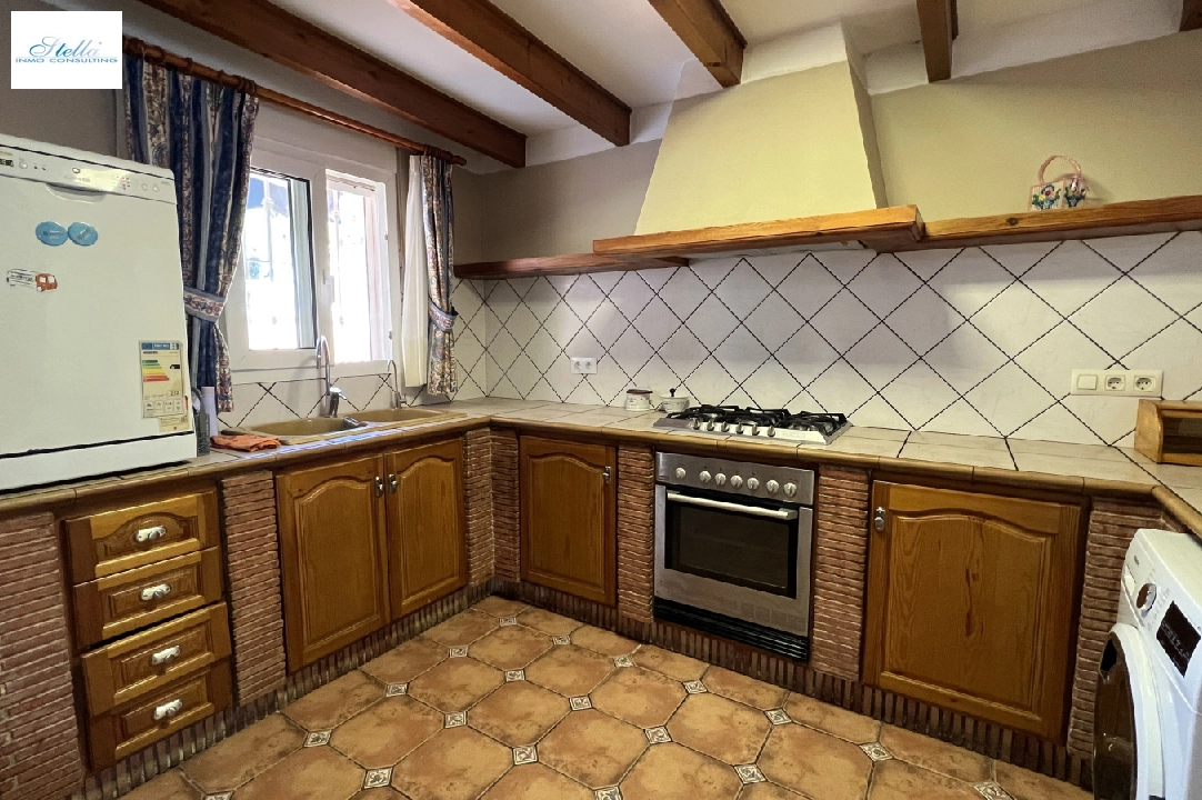 villa in Denia for rent, built area 200 m², condition neat, + central heating, air-condition, plot area 900 m², 3 bedroom, 2 bathroom, swimming-pool, ref.: D-0123-43