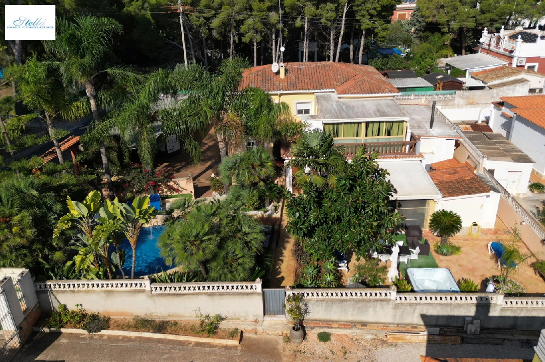 villa in Denia for rent, built area 200 m², condition neat, + central heating, air-condition, plot area 900 m², 3 bedroom, 2 bathroom, swimming-pool, ref.: D-0123-6