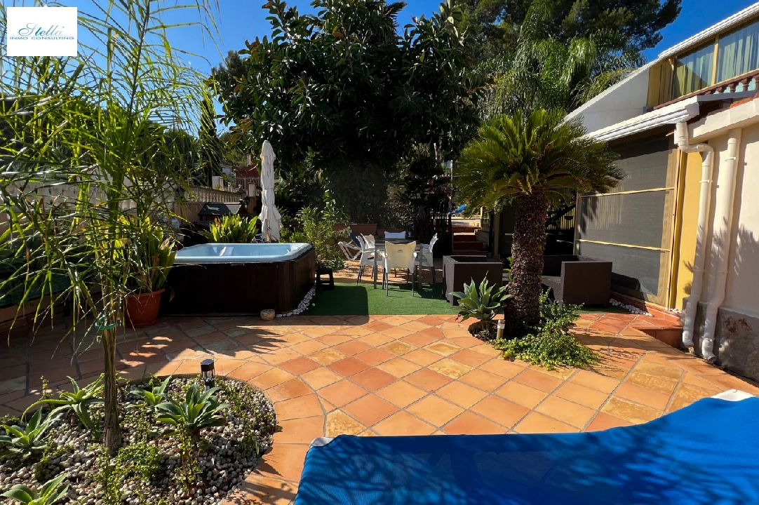 villa in Denia for rent, built area 200 m², condition neat, + central heating, air-condition, plot area 900 m², 3 bedroom, 2 bathroom, swimming-pool, ref.: D-0123-8