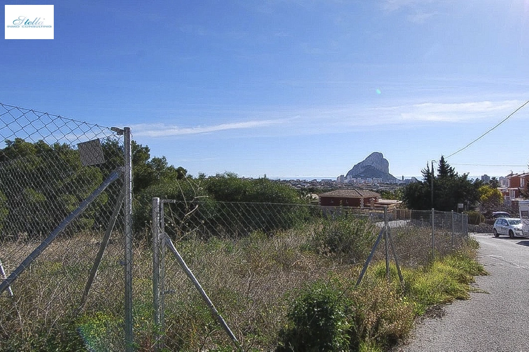 residential ground in Calpe(Partida Garduix) for sale, plot area 3739 m², ref.: BP-4304CAL-1