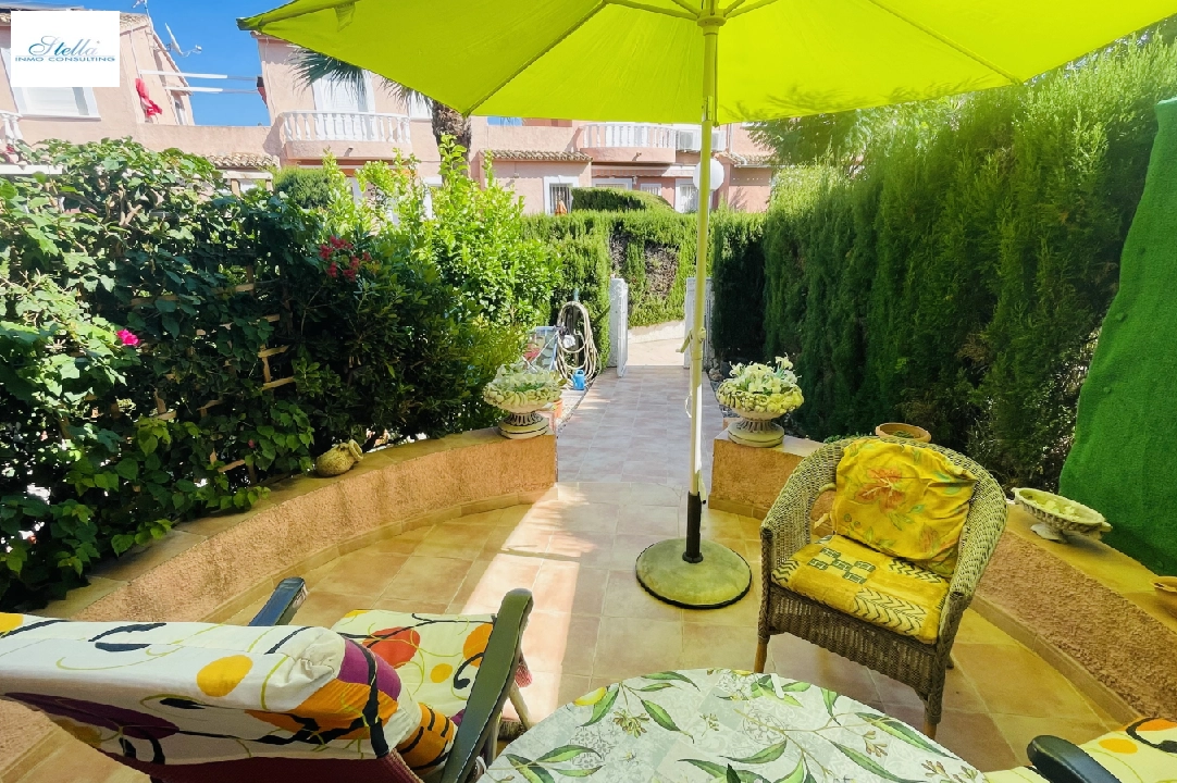 terraced house cornerside in Els Poblets for sale, built area 68 m², year built 1999, condition neat, + central heating, plot area 73 m², 2 bedroom, 1 bathroom, swimming-pool, ref.: JS-2023-13