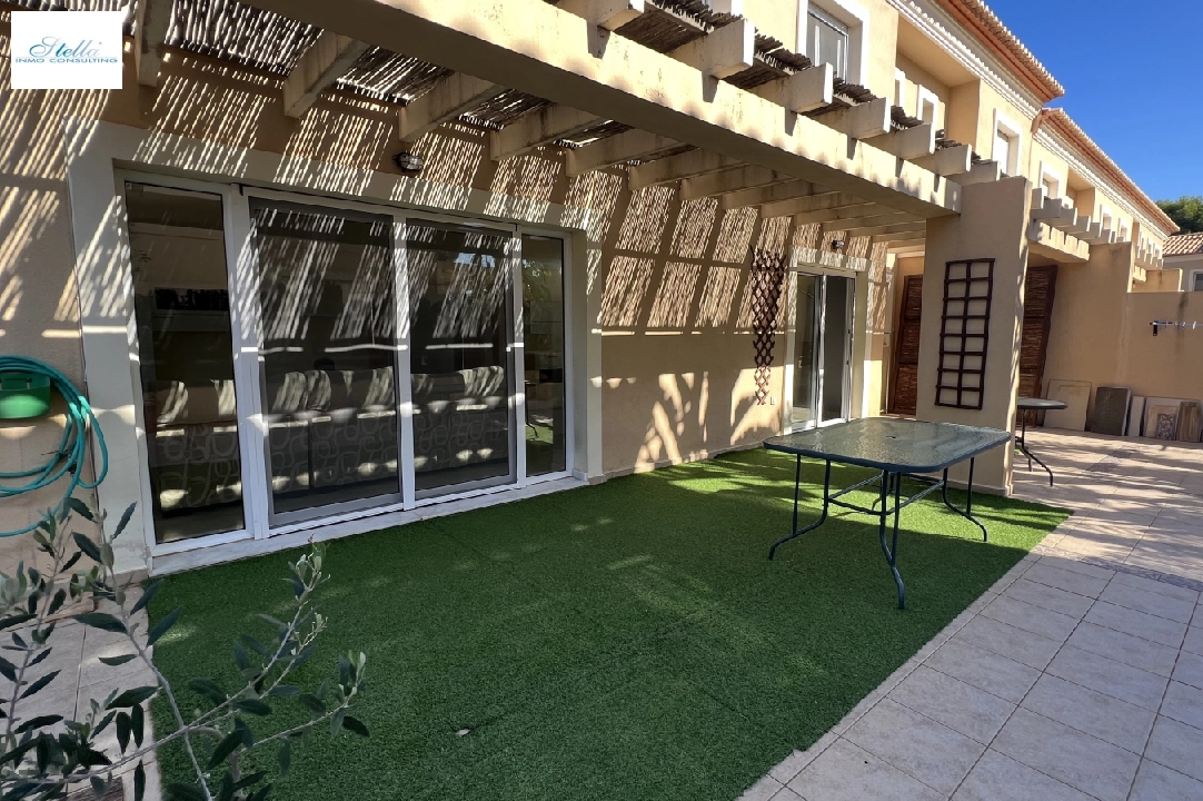 terraced house in Denia for rent, built area 130 m², condition neat, + KLIMA, air-condition, plot area 160 m², 4 bedroom, 3 bathroom, swimming-pool, ref.: D-0223-14
