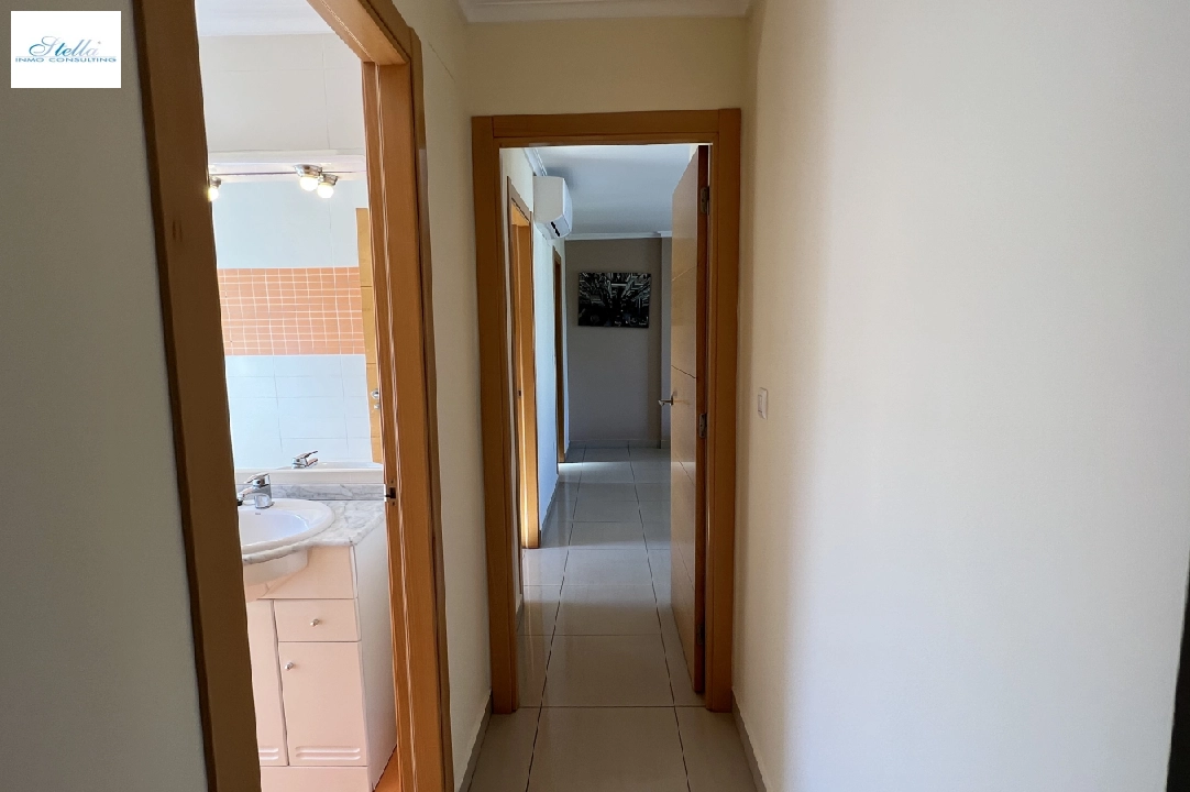 terraced house in Denia for rent, built area 130 m², condition neat, + KLIMA, air-condition, plot area 160 m², 4 bedroom, 3 bathroom, swimming-pool, ref.: D-0223-38