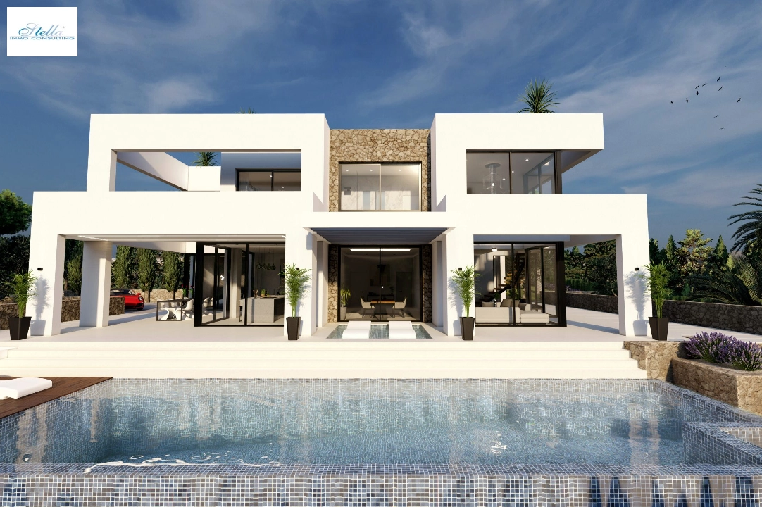 villa in Benissa(Benissa Costa) for sale, built area 574 m², air-condition, plot area 1372 m², 4 bedroom, 4 bathroom, ref.: BP-7015BEN-2