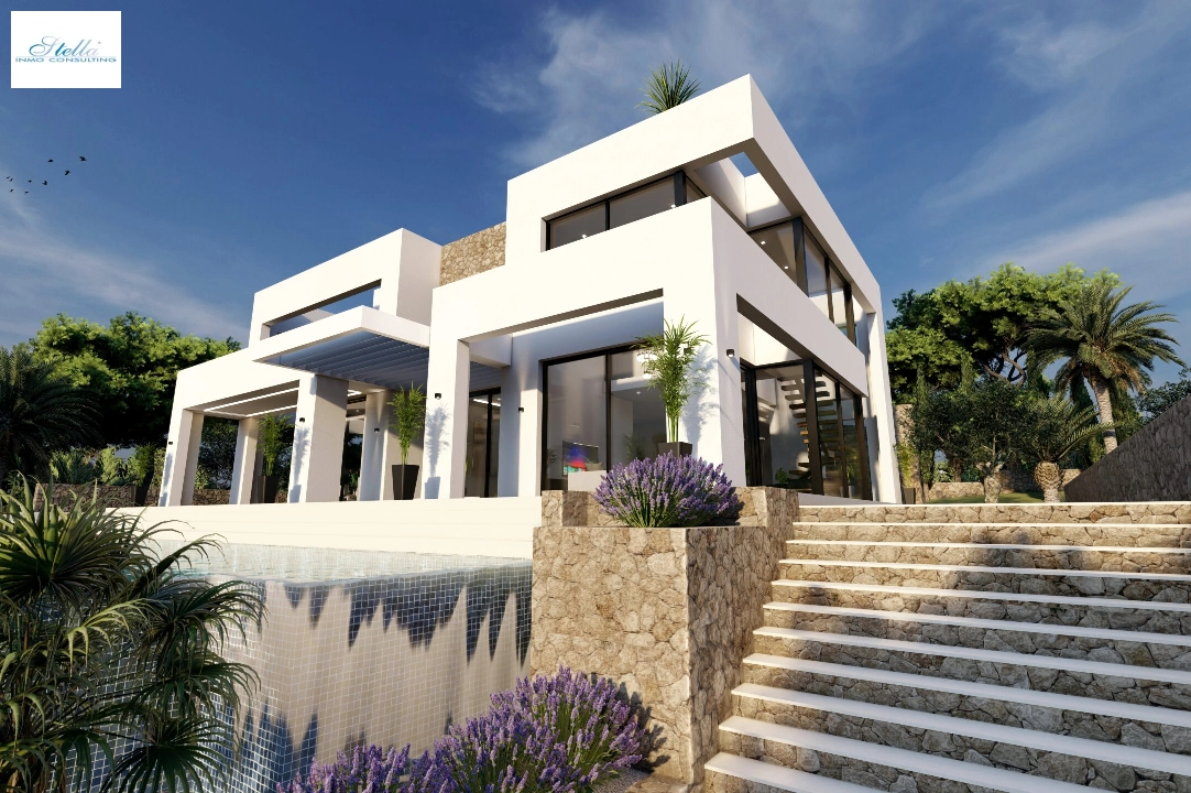 villa in Benissa(Benissa Costa) for sale, built area 574 m², air-condition, plot area 1372 m², 4 bedroom, 4 bathroom, ref.: BP-7015BEN-5