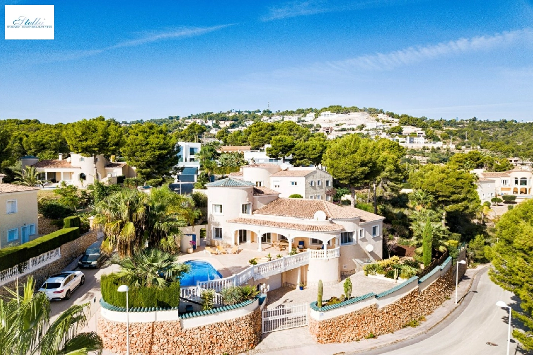 villa in Benissa(El Magraner) for sale, built area 310 m², air-condition, plot area 1000 m², 4 bedroom, 3 bathroom, swimming-pool, ref.: AM-11829DA-3700-1