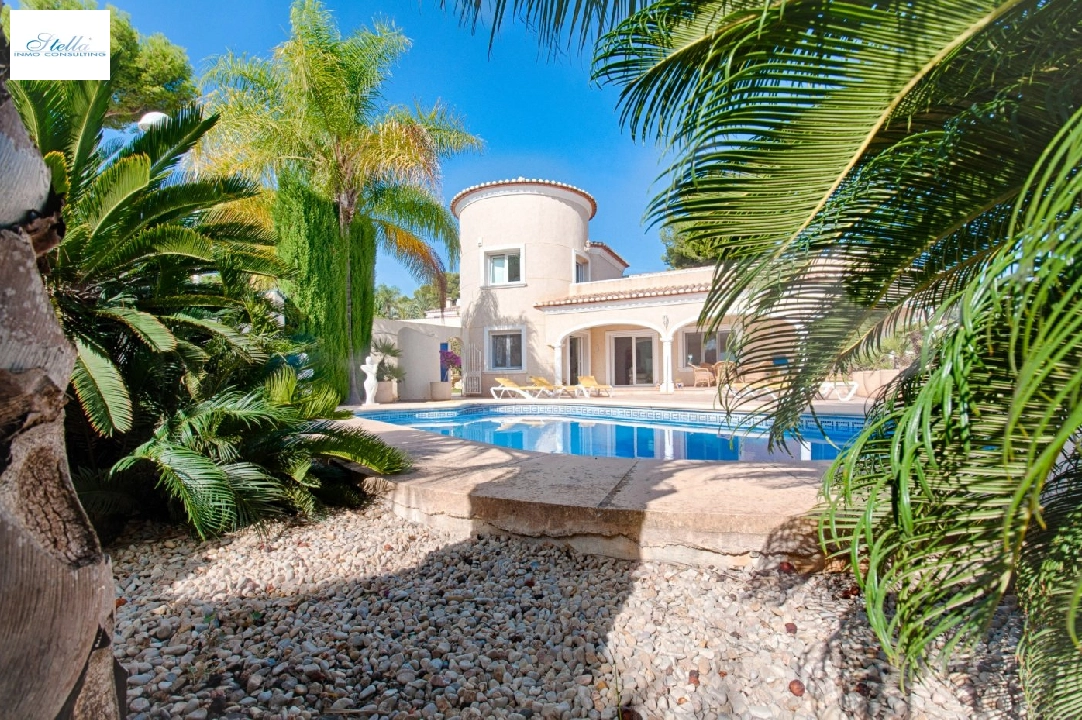 villa in Benissa(El Magraner) for sale, built area 310 m², air-condition, plot area 1000 m², 4 bedroom, 3 bathroom, swimming-pool, ref.: AM-11829DA-3700-14