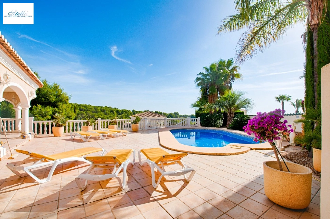 villa in Benissa(El Magraner) for sale, built area 310 m², air-condition, plot area 1000 m², 4 bedroom, 3 bathroom, swimming-pool, ref.: AM-11829DA-3700-15