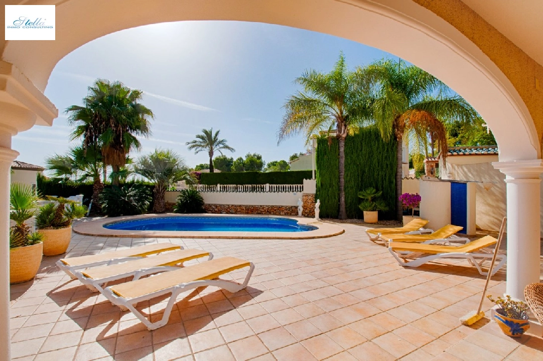 villa in Benissa(El Magraner) for sale, built area 310 m², air-condition, plot area 1000 m², 4 bedroom, 3 bathroom, swimming-pool, ref.: AM-11829DA-3700-20
