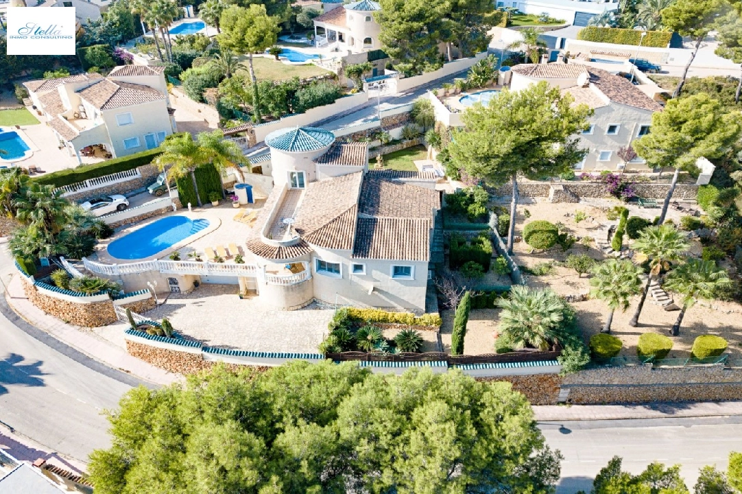 villa in Benissa(El Magraner) for sale, built area 310 m², air-condition, plot area 1000 m², 4 bedroom, 3 bathroom, swimming-pool, ref.: AM-11829DA-3700-4