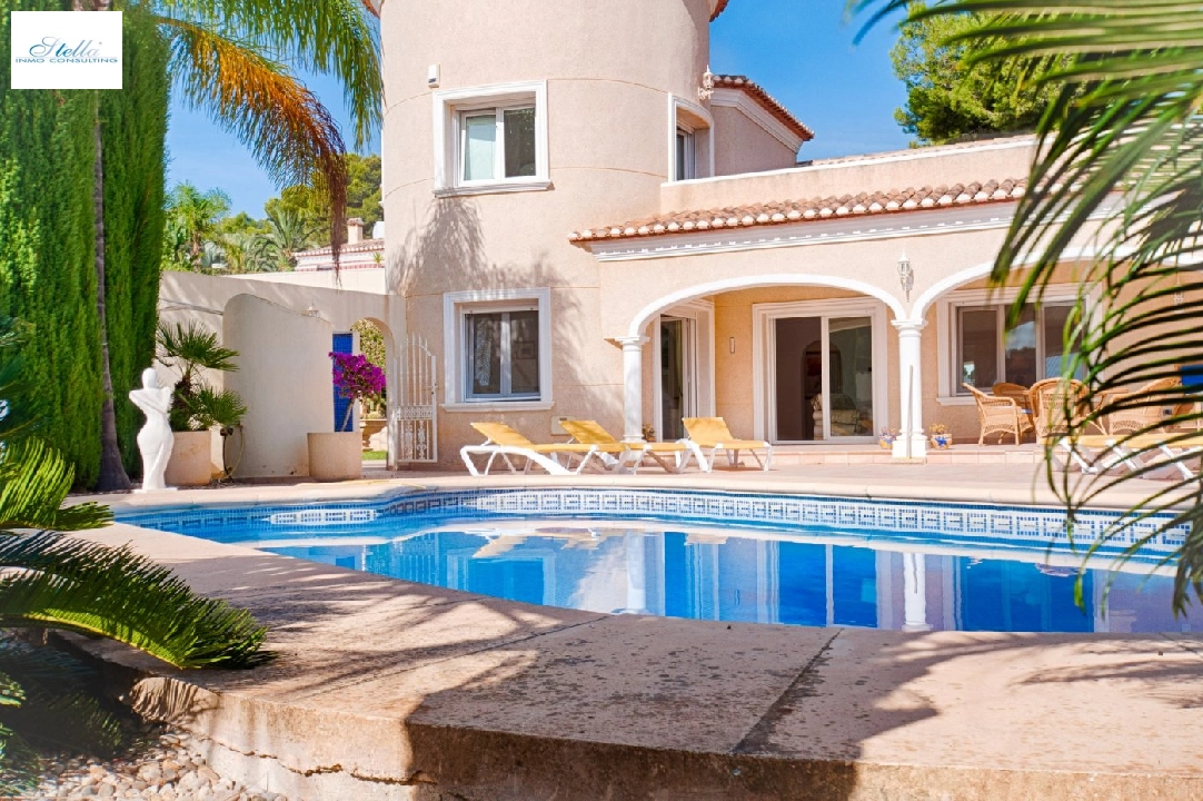 villa in Benissa(El Magraner) for sale, built area 310 m², air-condition, plot area 1000 m², 4 bedroom, 3 bathroom, swimming-pool, ref.: AM-11829DA-3700-5