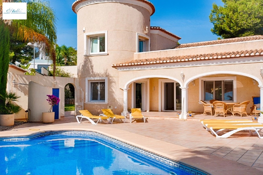 villa in Benissa(El Magraner) for sale, built area 310 m², air-condition, plot area 1000 m², 4 bedroom, 3 bathroom, swimming-pool, ref.: AM-11829DA-3700-8