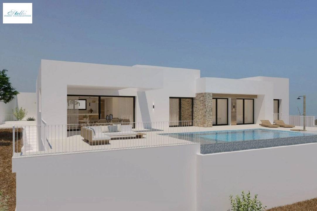 villa in Alcalali(Urbanizacion) for sale, built area 240 m², air-condition, plot area 800 m², 3 bedroom, 2 bathroom, swimming-pool, ref.: AM-11842DA-3700-3