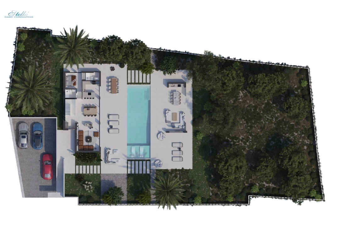 villa in Javea - Xabia(Portichol) for sale, built area 260 m², air-condition, plot area 1000 m², 4 bedroom, 5 bathroom, swimming-pool, ref.: AM-12031DA-3700-15