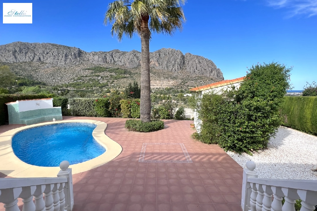 villa in Beniarbeig(Monte Corona) for sale, built area 140 m², year built 1990, condition modernized, + central heating, air-condition, plot area 1000 m², 3 bedroom, 2 bathroom, swimming-pool, ref.: RG-0623-2