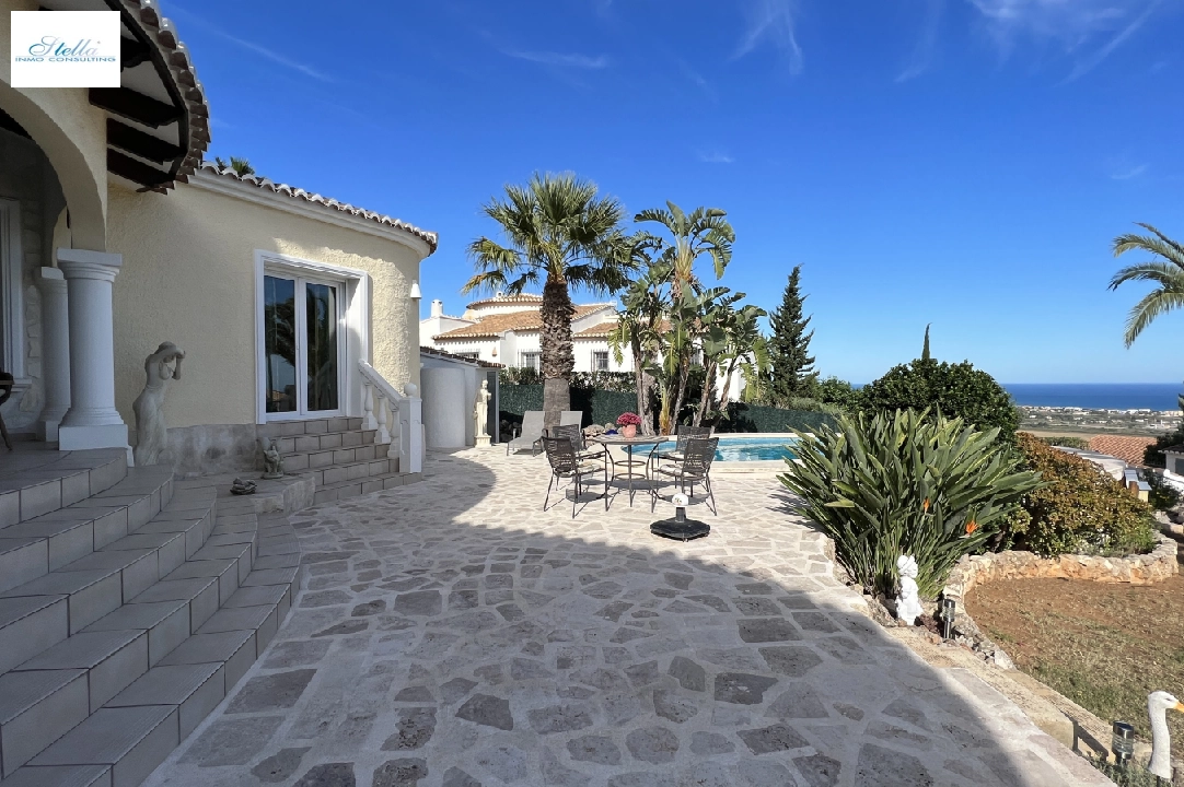 villa in Pego-Monte Pego for sale, built area 131 m², year built 1999, condition neat, + underfloor heating, plot area 1024 m², 3 bedroom, 3 bathroom, swimming-pool, ref.: AS-3223-10