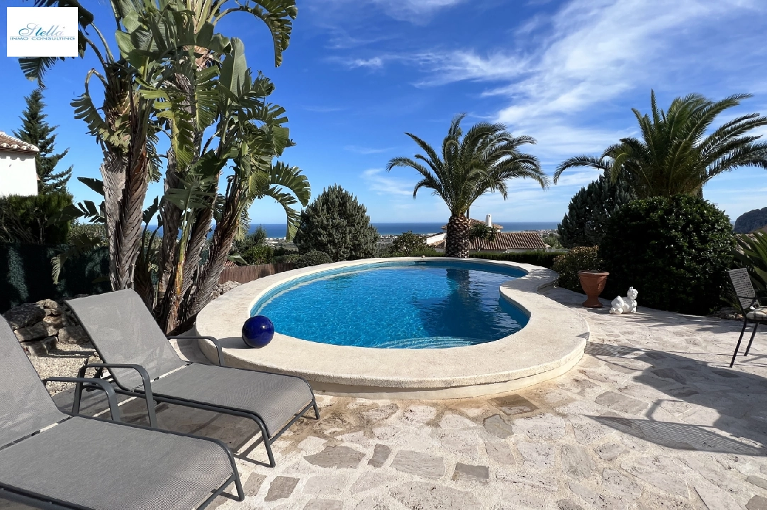 villa in Pego-Monte Pego for sale, built area 131 m², year built 1999, condition neat, + underfloor heating, plot area 1024 m², 3 bedroom, 3 bathroom, swimming-pool, ref.: AS-3223-3