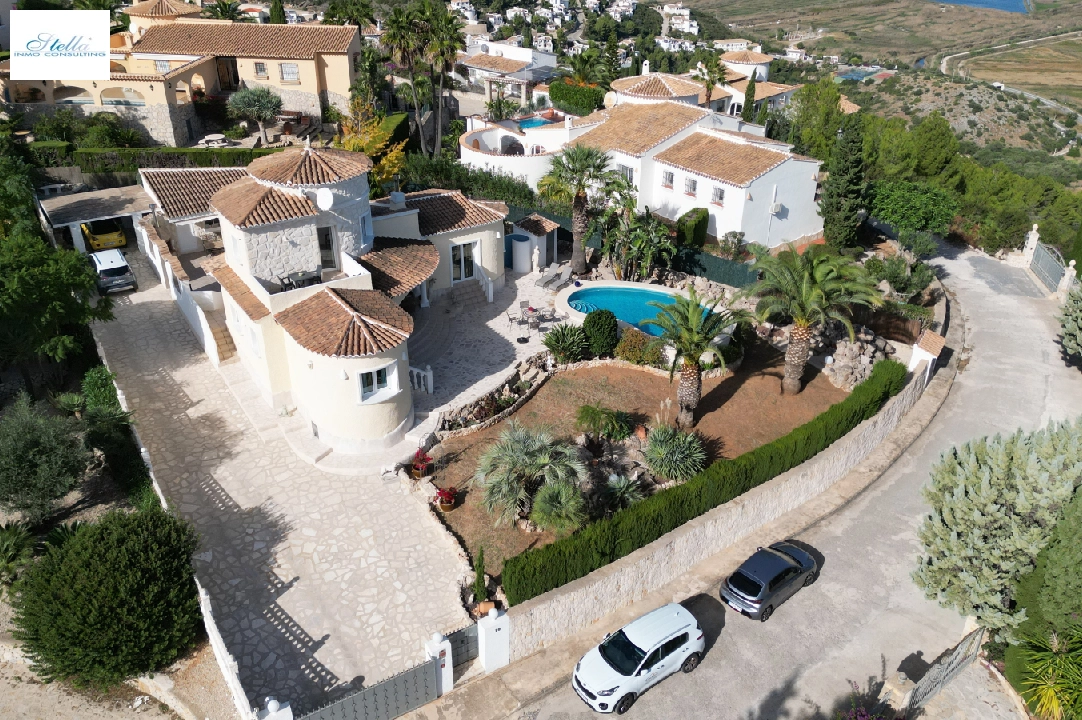 villa in Pego-Monte Pego for sale, built area 131 m², year built 1999, condition neat, + underfloor heating, plot area 1024 m², 3 bedroom, 3 bathroom, swimming-pool, ref.: AS-3223-4