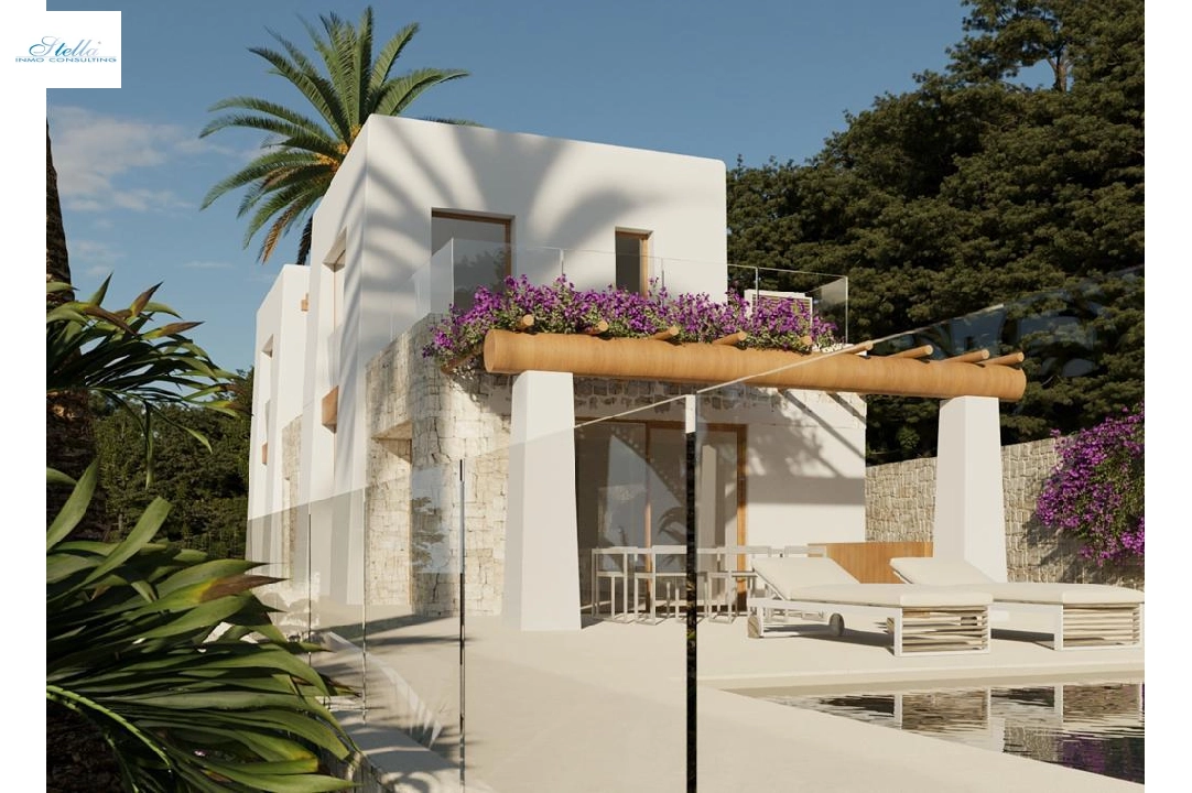 villa in Benissa for sale, built area 193 m², plot area 762 m², 3 bedroom, 3 bathroom, swimming-pool, ref.: COB-3417-3