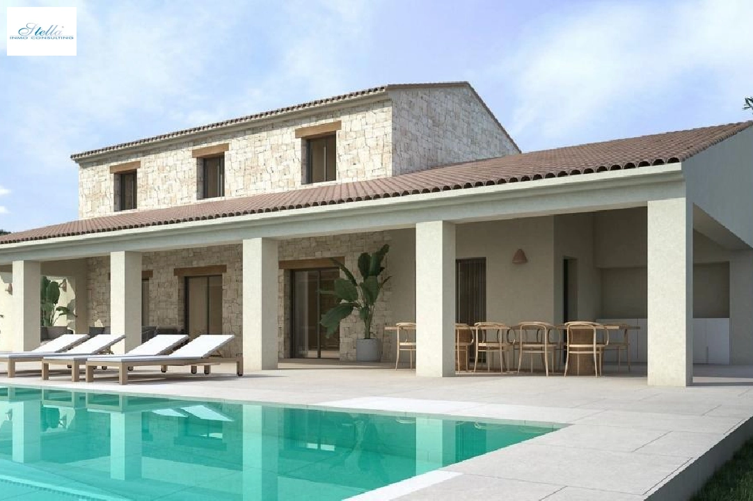 villa in Moraira for sale, built area 460 m², plot area 13536 m², 4 bedroom, 4 bathroom, swimming-pool, ref.: COB-3414-2
