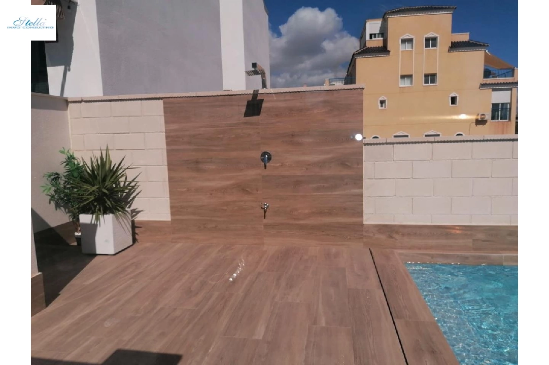 terraced house in Guardamar del Segura for sale, built area 147 m², condition neat, air-condition, 3 bedroom, 2 bathroom, swimming-pool, ref.: HA-GU-251-5