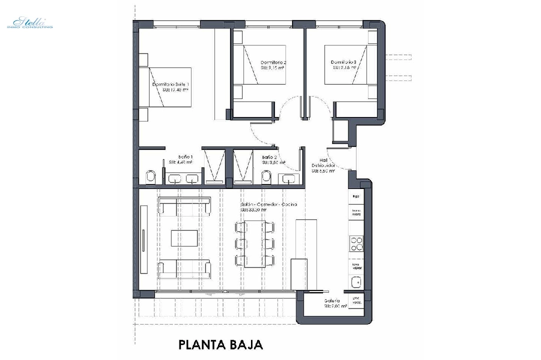 villa in Los Alcazares for sale, built area 121 m², condition first owner, plot area 229 m², 3 bedroom, 2 bathroom, swimming-pool, ref.: HA-LAN-431-E01-20