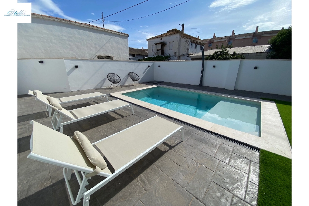 terraced house in Denia for sale, built area 77 m², air-condition, plot area 256 m², 3 bedroom, 2 bathroom, swimming-pool, ref.: VI-CHA031-2