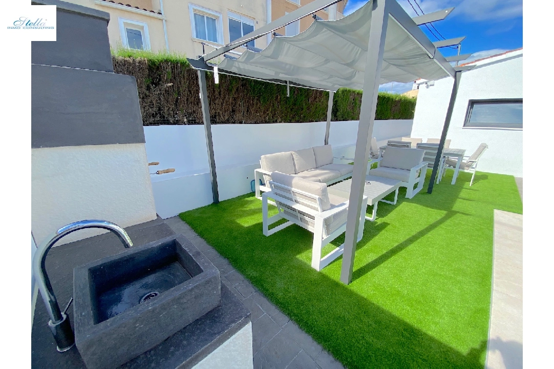 terraced house in Denia for sale, built area 77 m², air-condition, plot area 256 m², 3 bedroom, 2 bathroom, swimming-pool, ref.: VI-CHA031-4